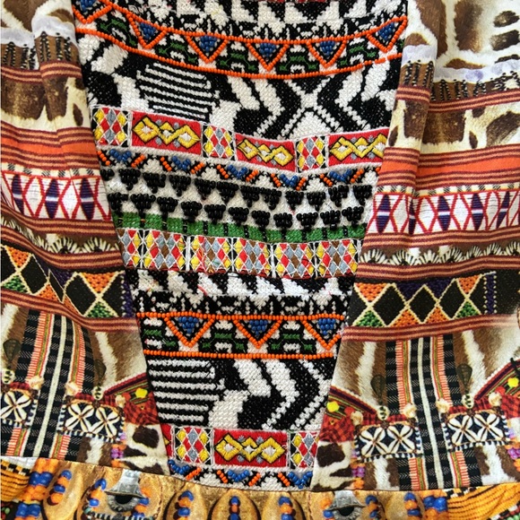 CAMILLA MAASAI MECCA EMBELLISHED A-LINE STRAPLESS DRESS ❤️ - Picture 4 of 7